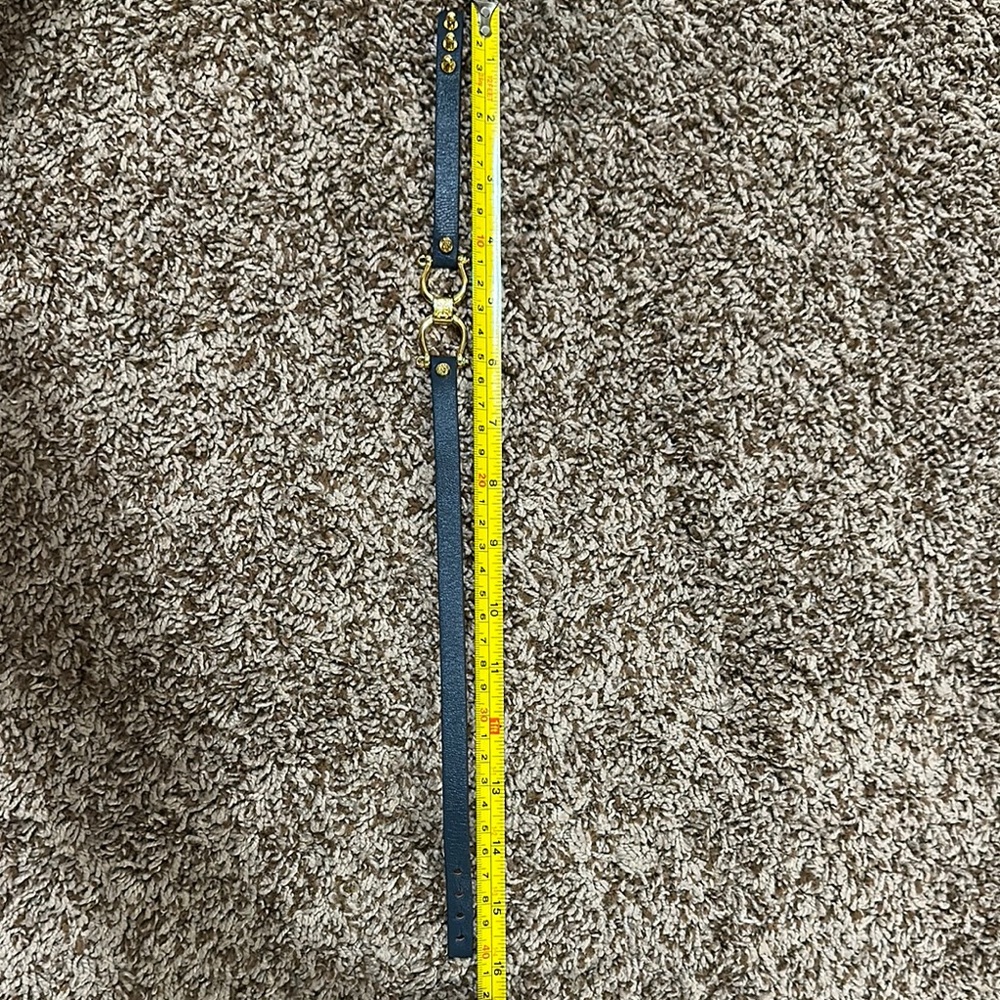 3/30 Rustic Cuff Blue And Gold Double Stack Brace… - image 4